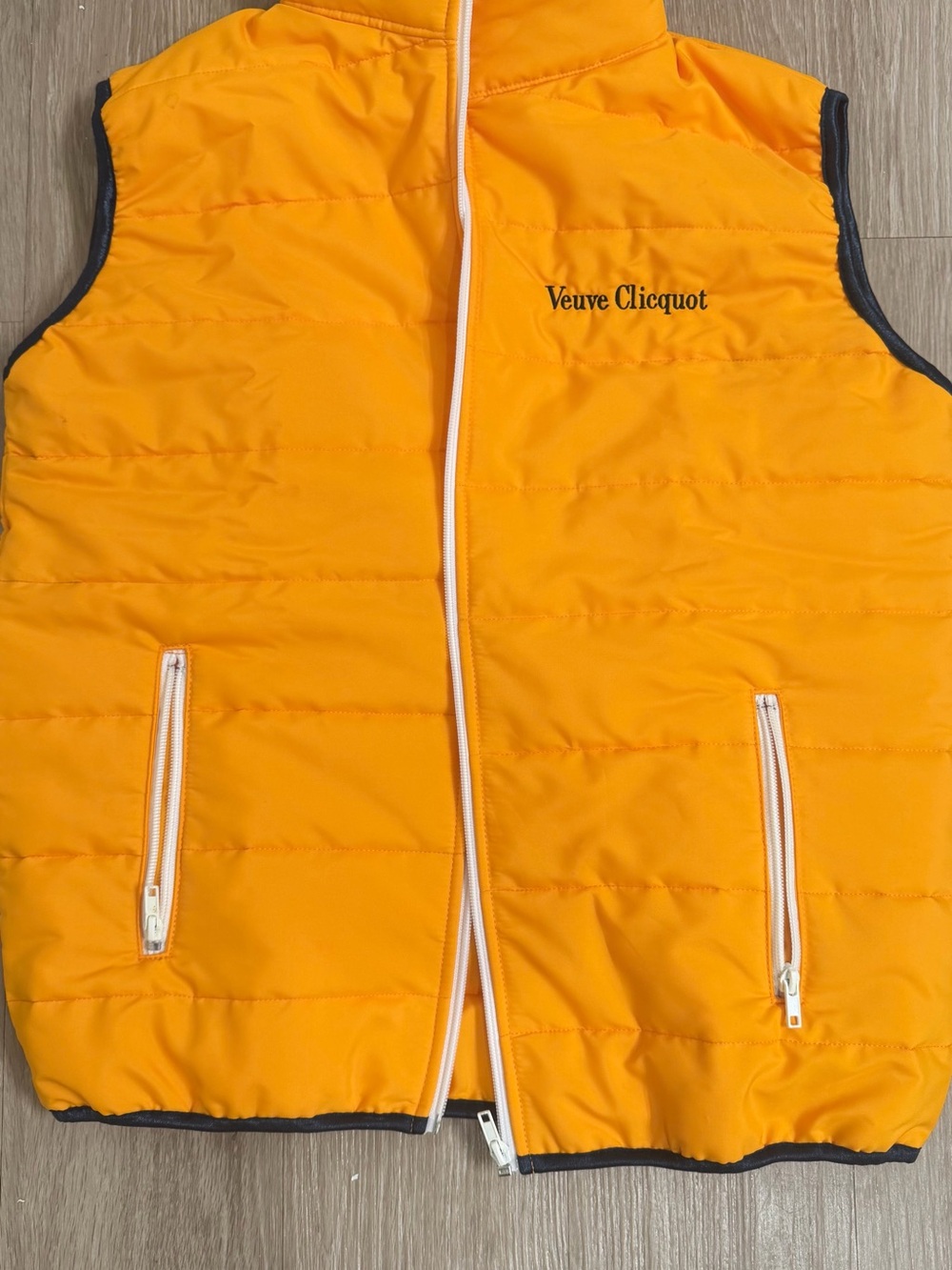 Veuve Clicquot Orange Quilted Polyester Item

#186